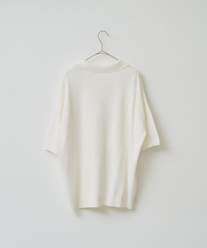 【Kastane】【WHIMSIC】精細針織短袖polo衫