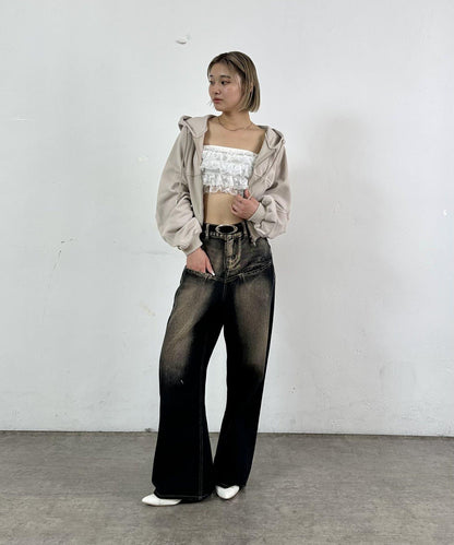 【WHO'S WHO gallery】蕾絲荷葉邊胸衣