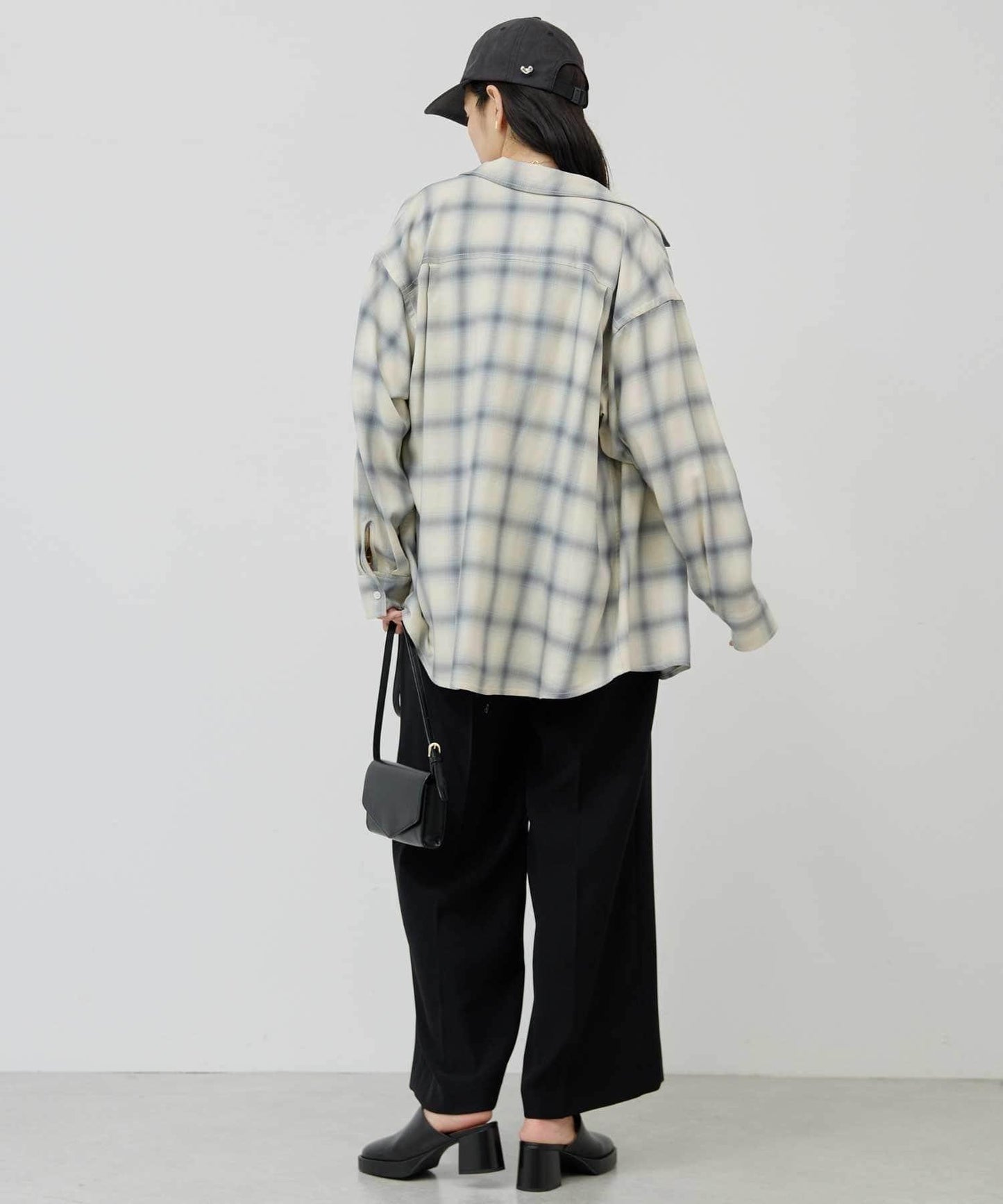 漸變格子襯衫