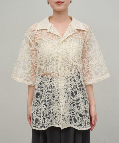 蕾絲罩衫