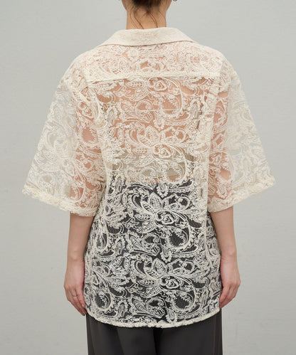 蕾絲罩衫