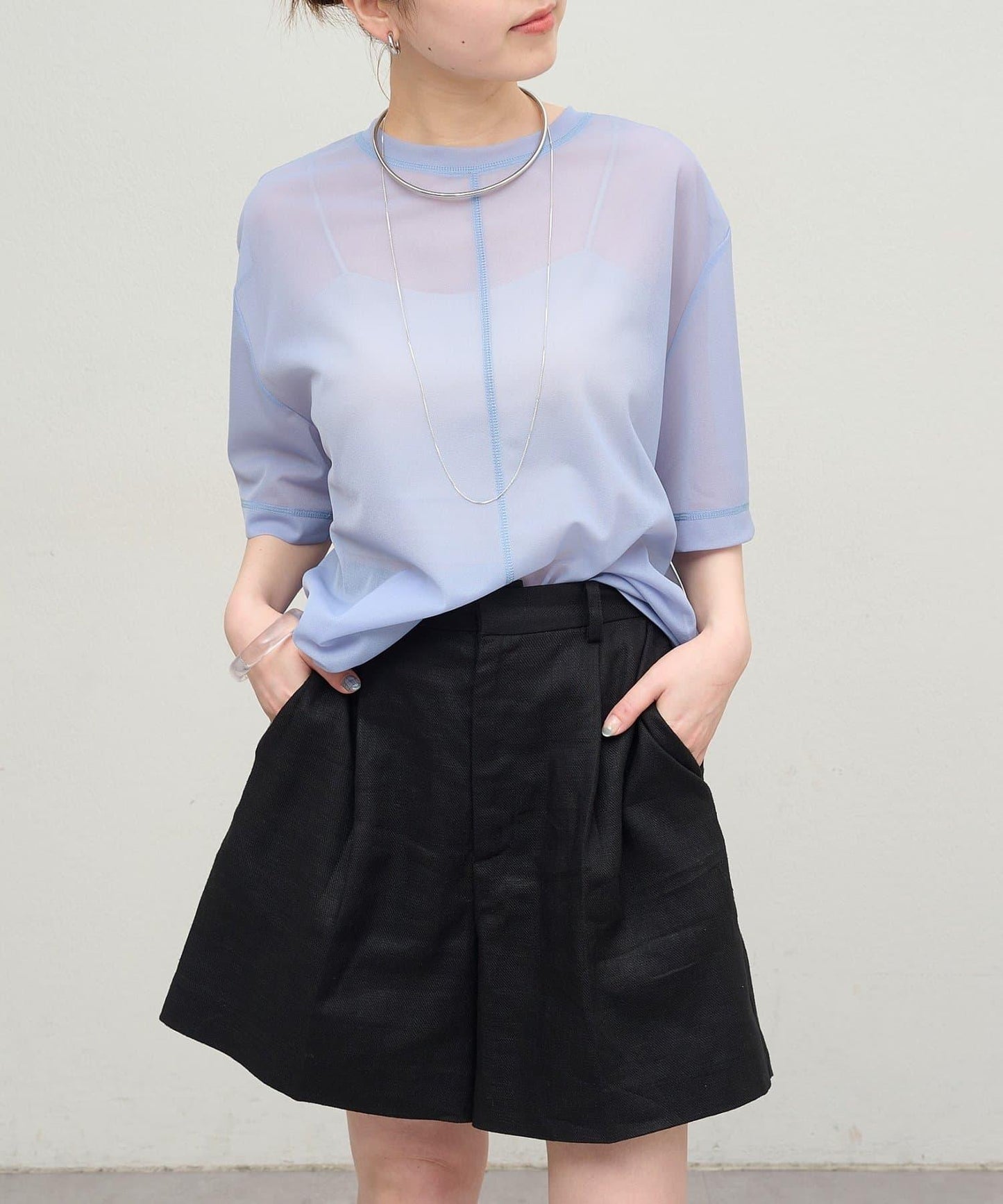 亞麻短褲