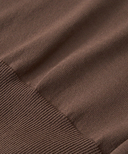 【套裝可搭配】人造絲混紡長款後開衫針織衫/7月中旬發貨預定