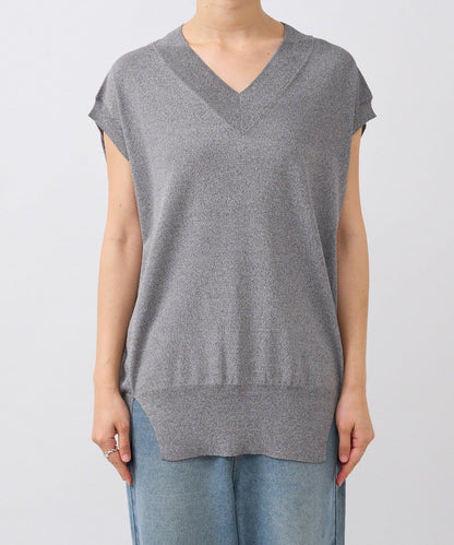 【套裝可搭配】人造絲混紡長款後開衫針織衫/7月中旬發貨預定