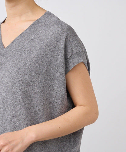 【套裝可搭配】人造絲混紡長款後開衫針織衫/7月中旬發貨預定