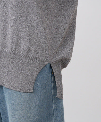 【套裝可搭配】人造絲混紡長款後開衫針織衫/7月中旬發貨預定