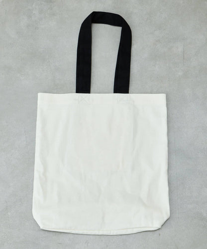 棉帆布標誌手提包