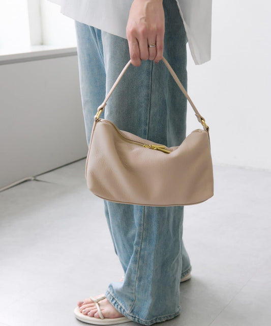 ear PAPILLONNER 軟質皮革單肩包