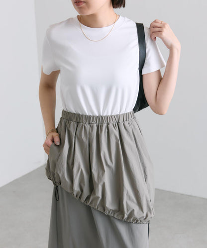 ear PAPILLONNER 不對稱氣球廓形連衣裙