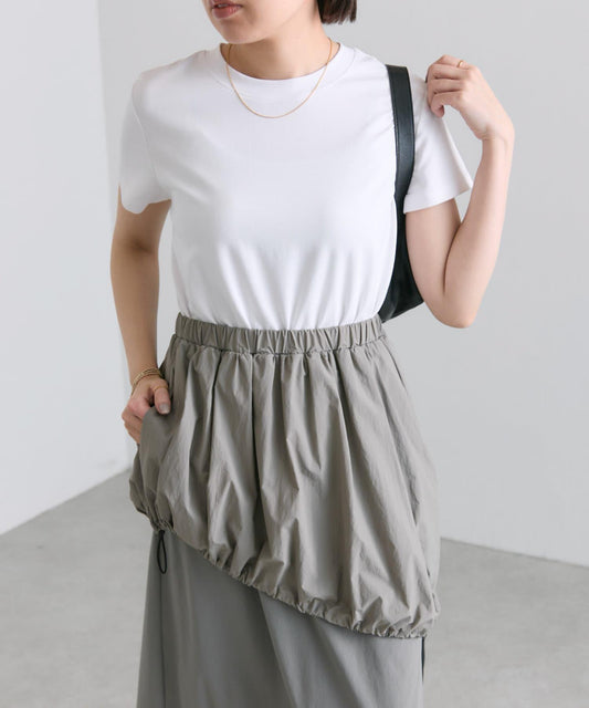 ear PAPILLONNER 不對稱氣球廓形連衣裙