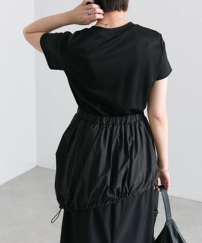 ear PAPILLONNER 不對稱氣球廓形連衣裙