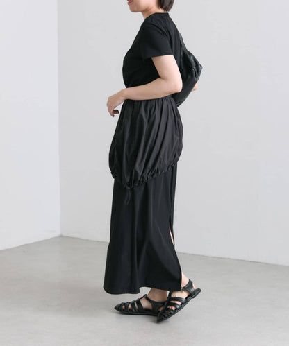 ear PAPILLONNER 不對稱氣球廓形連衣裙