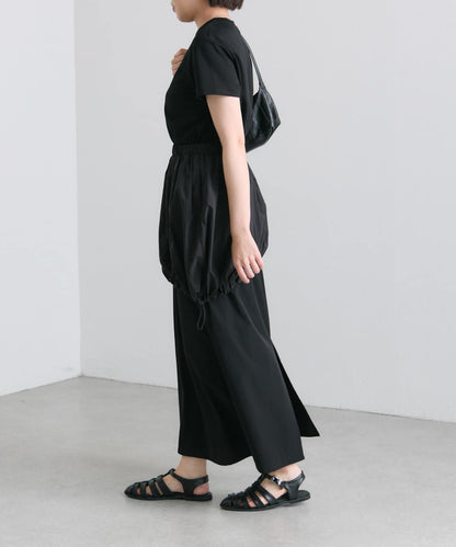 ear PAPILLONNER 不對稱氣球廓形連衣裙