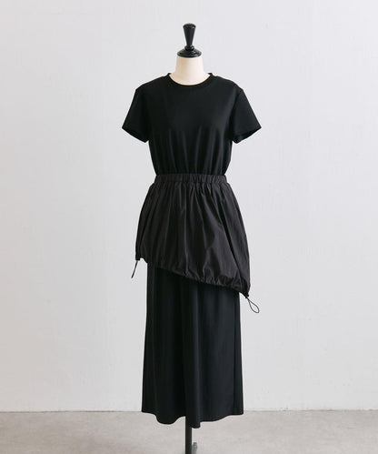 ear PAPILLONNER 不對稱氣球廓形連衣裙