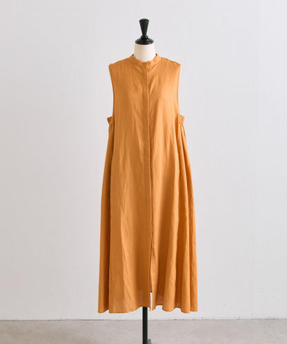 ear PAPILLONNER 側鬆緊無袖連衣裙