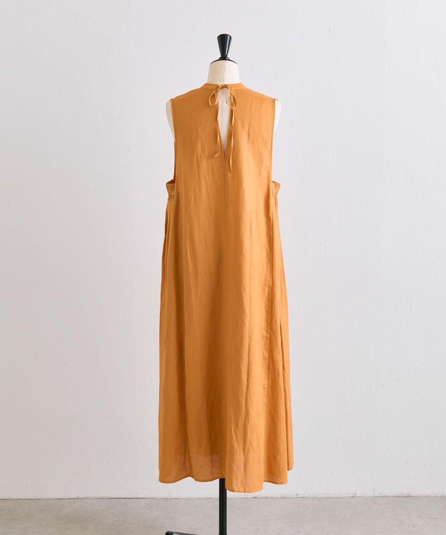 ear PAPILLONNER 側鬆緊無袖連衣裙