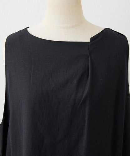 ear PAPILLONNER 不對稱無袖設計 連衣裙