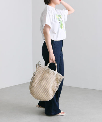 ear PAPILLONNER 環尾狐猴刺繡T恤