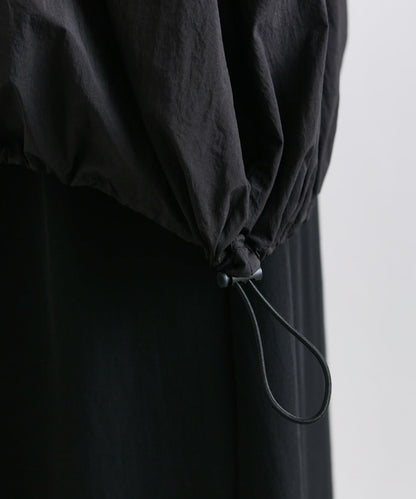 ear PAPILLONNER 不對稱氣球廓形連衣裙