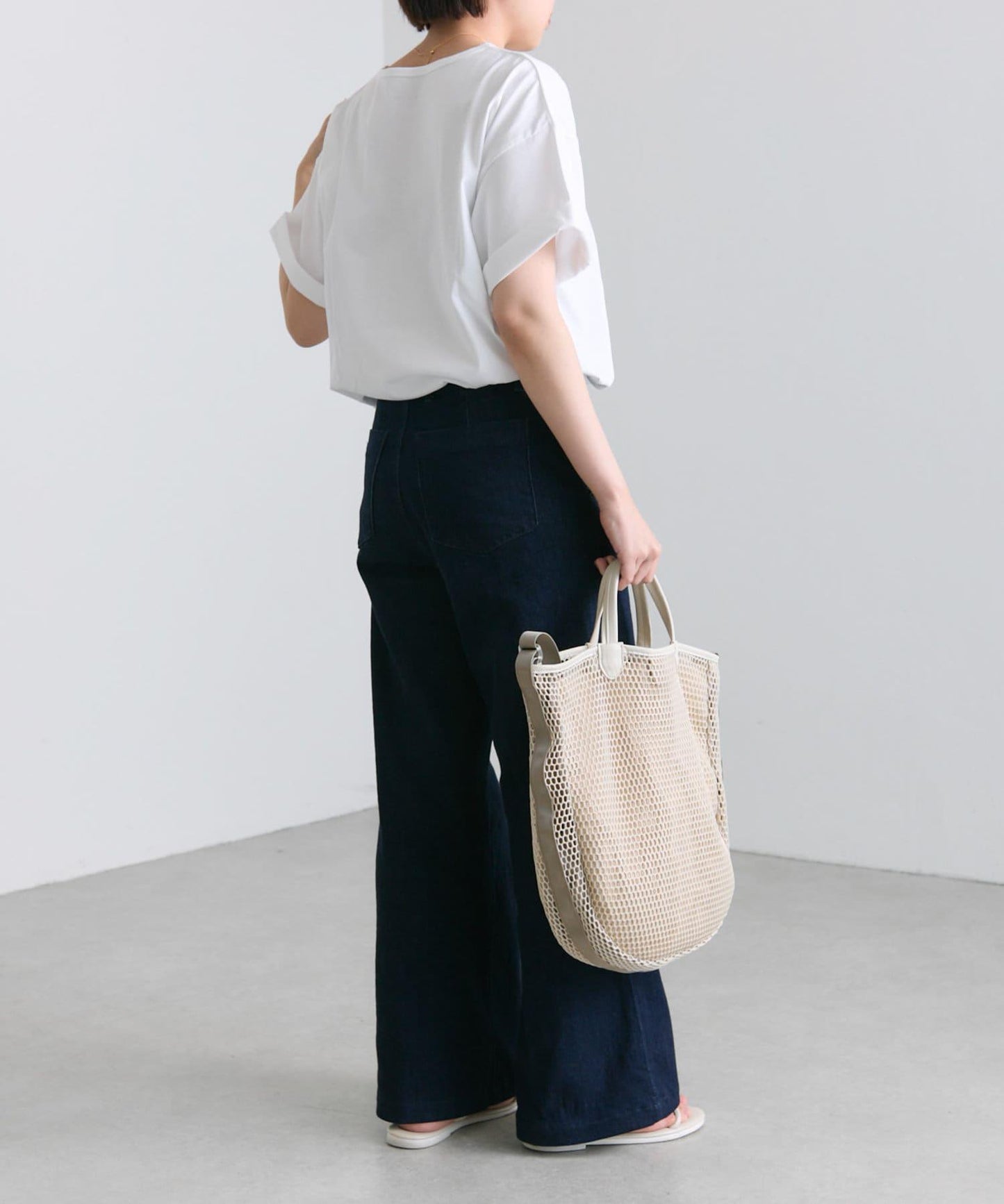 ear PAPILLONNER 環尾狐猴刺繡T恤