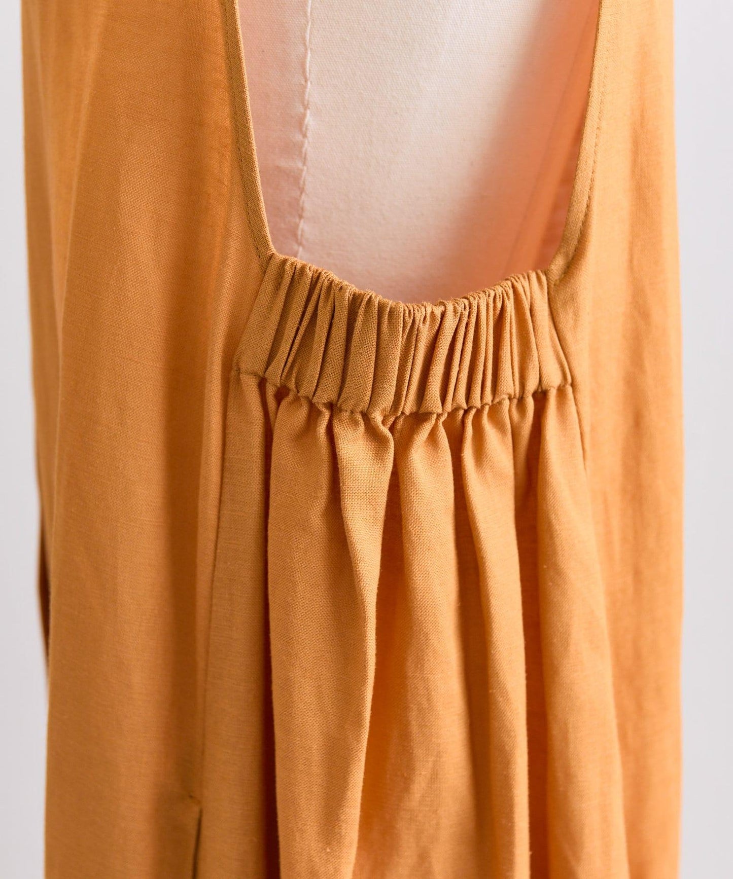 ear PAPILLONNER 側鬆緊無袖連衣裙