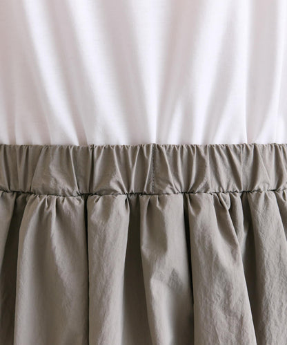 ear PAPILLONNER 不對稱氣球廓形連衣裙