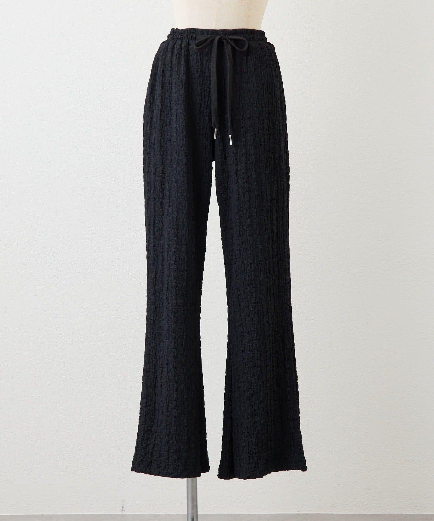 ear PAPILLONNER 波紋質感 喇叭版型 褲子