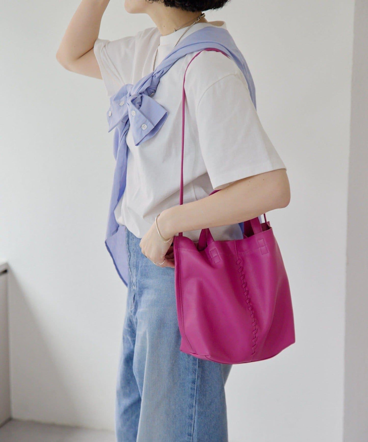 ear PAPILLONNER 中心點設計托特包 S款