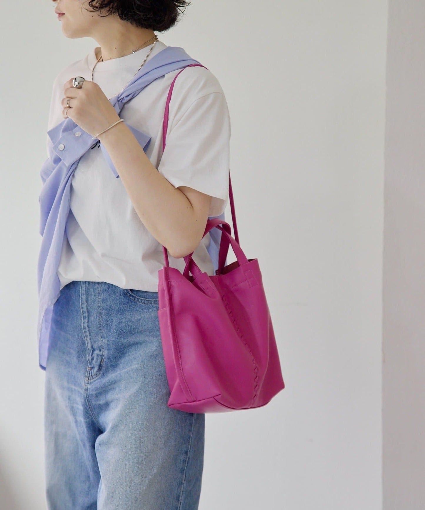 ear PAPILLONNER 中心點設計托特包 S款