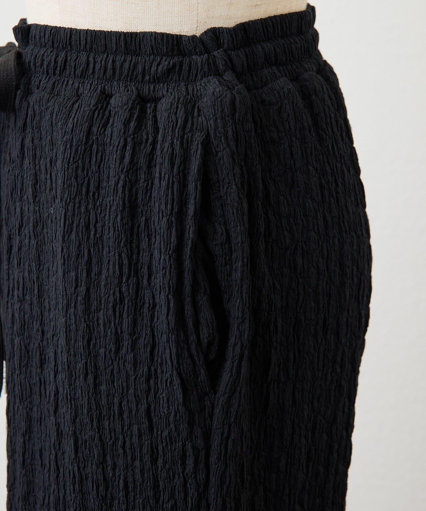 ear PAPILLONNER 波紋質感 喇叭版型 褲子