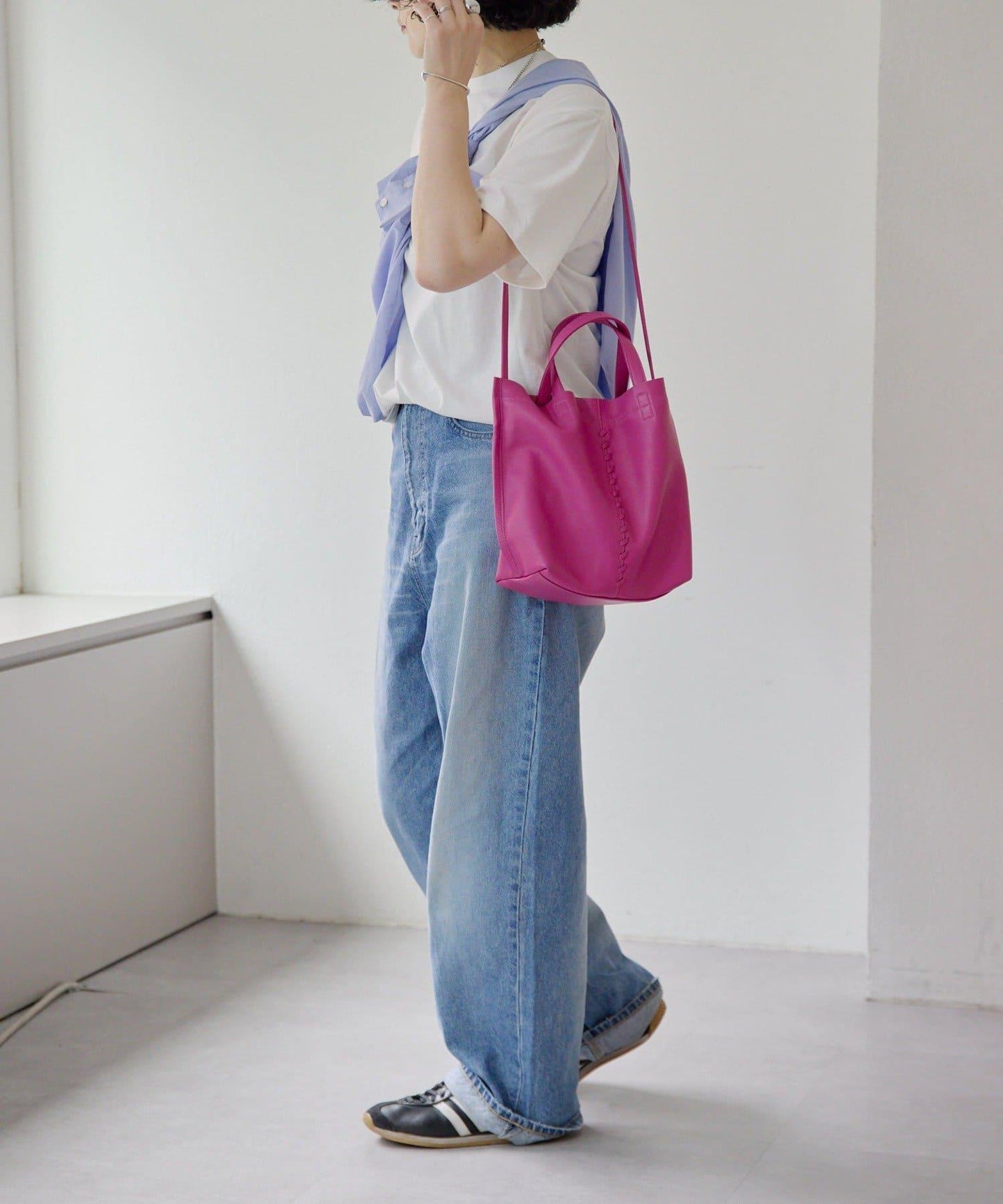 ear PAPILLONNER 中心點設計托特包 S款