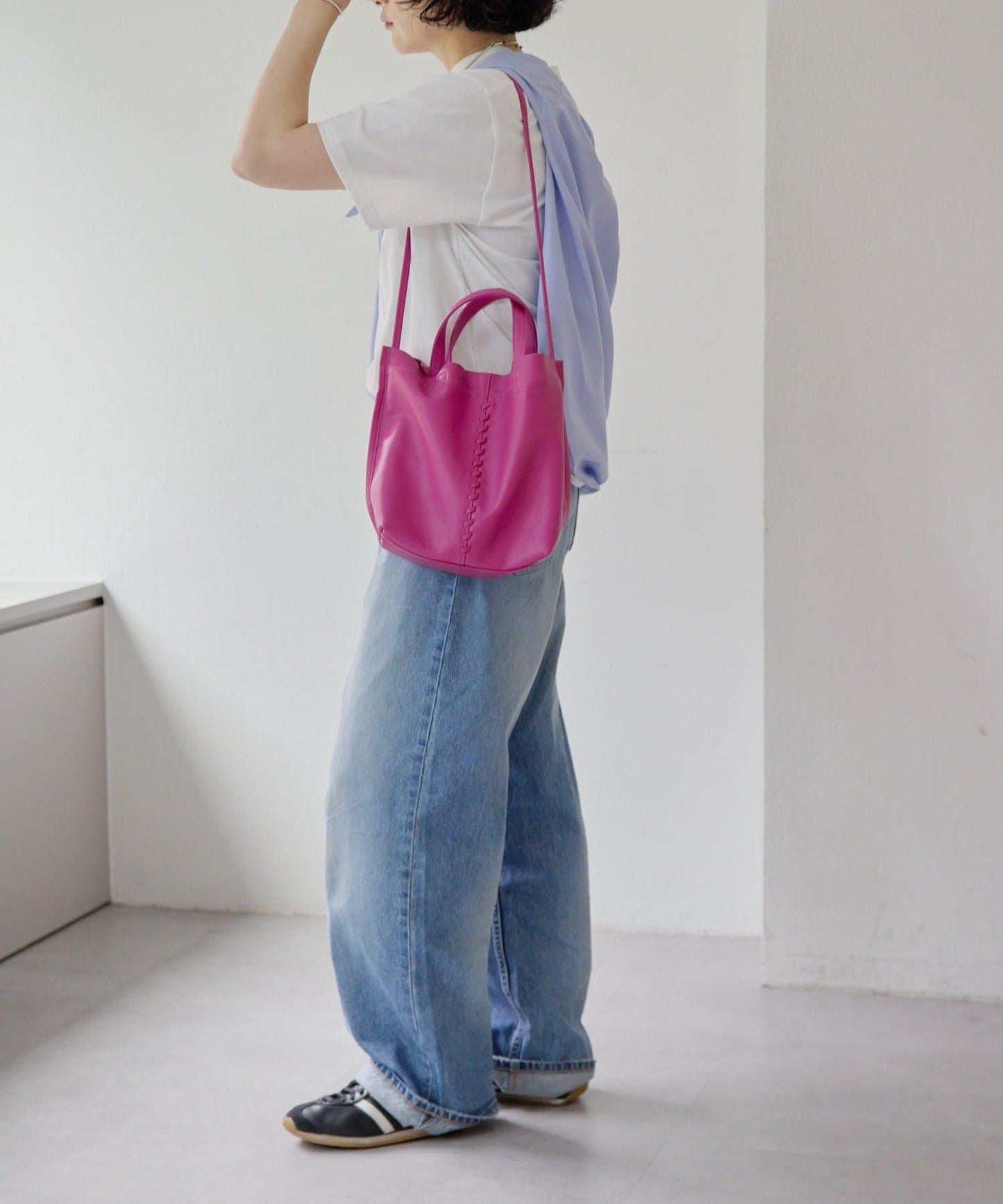 ear PAPILLONNER 中心點設計托特包 S款