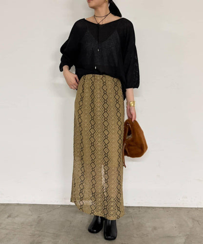 Loungedress 修身蕾絲半身裙