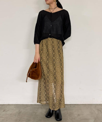 Loungedress 修身蕾絲半身裙