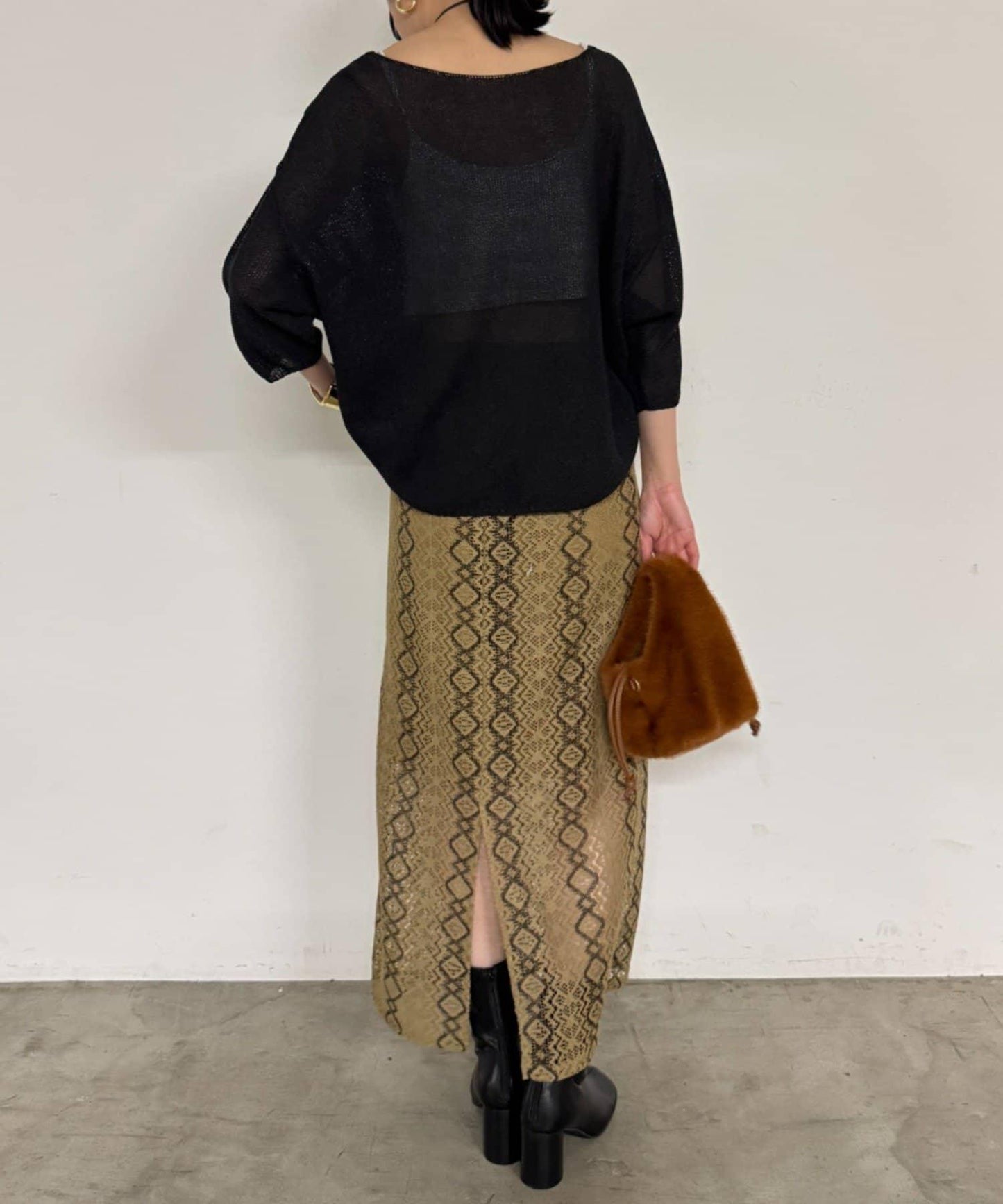 Loungedress 修身蕾絲半身裙