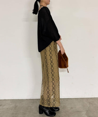 Loungedress 修身蕾絲半身裙