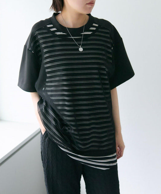 【ear PAPILLONNER】條紋T恤【SUM1 STYLE】