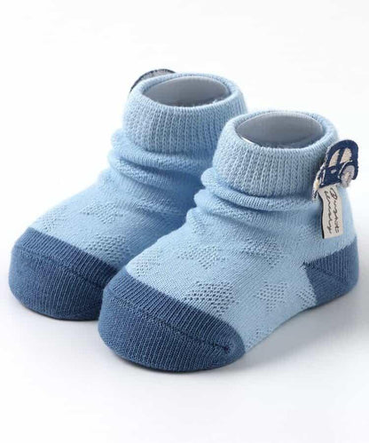 圖案刺繡嬰兒襪