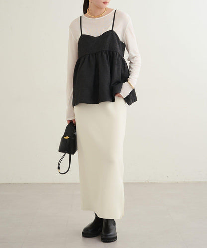 【Loungedress】豹紋提花吊帶背心