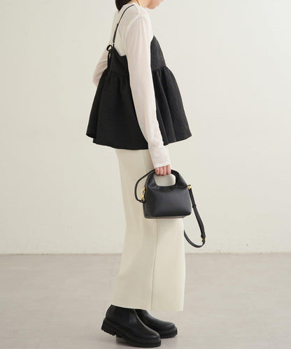 【Loungedress】豹紋提花吊帶背心