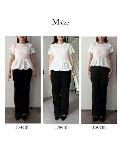 綁帶綁帶吊帶露肩荷葉邊T-shirt