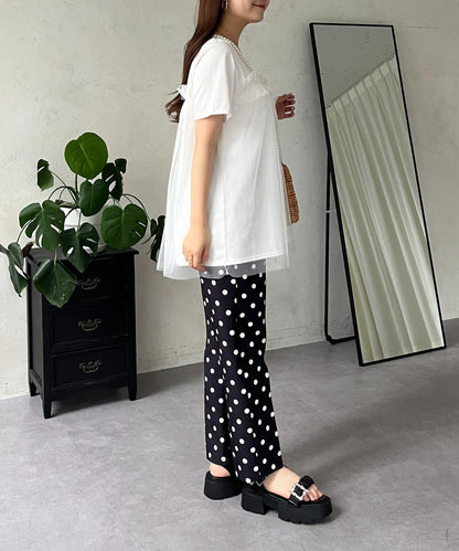 蓬鬆層疊A字型T恤