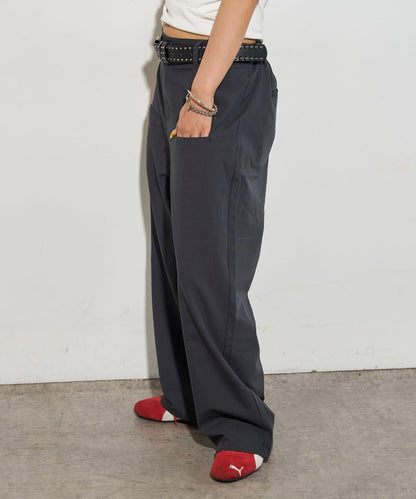 【3尺碼】斜口袋休閒褲