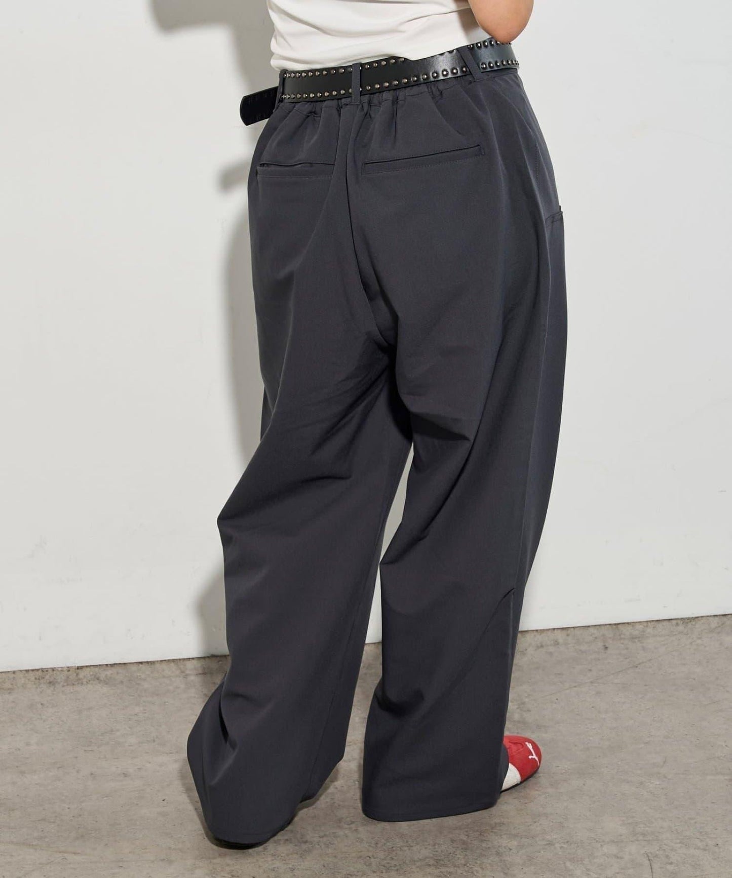 【3尺碼】斜口袋休閒褲