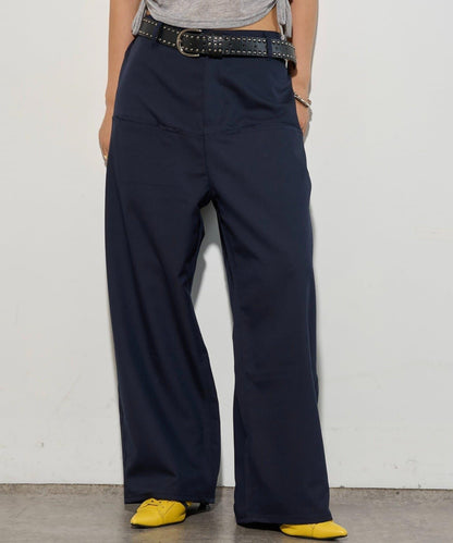 【3尺碼】斜口袋休閒褲