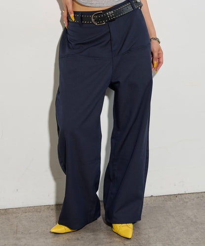 【3尺碼】斜口袋休閒褲