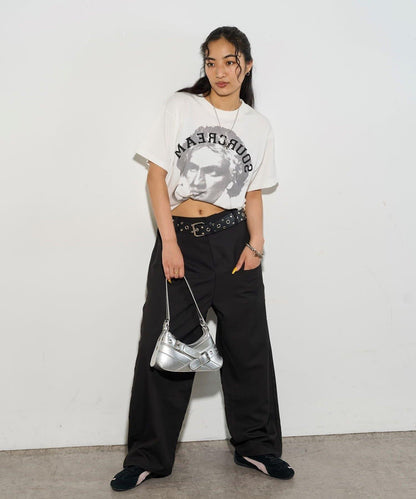 【3尺碼】斜口袋休閒褲