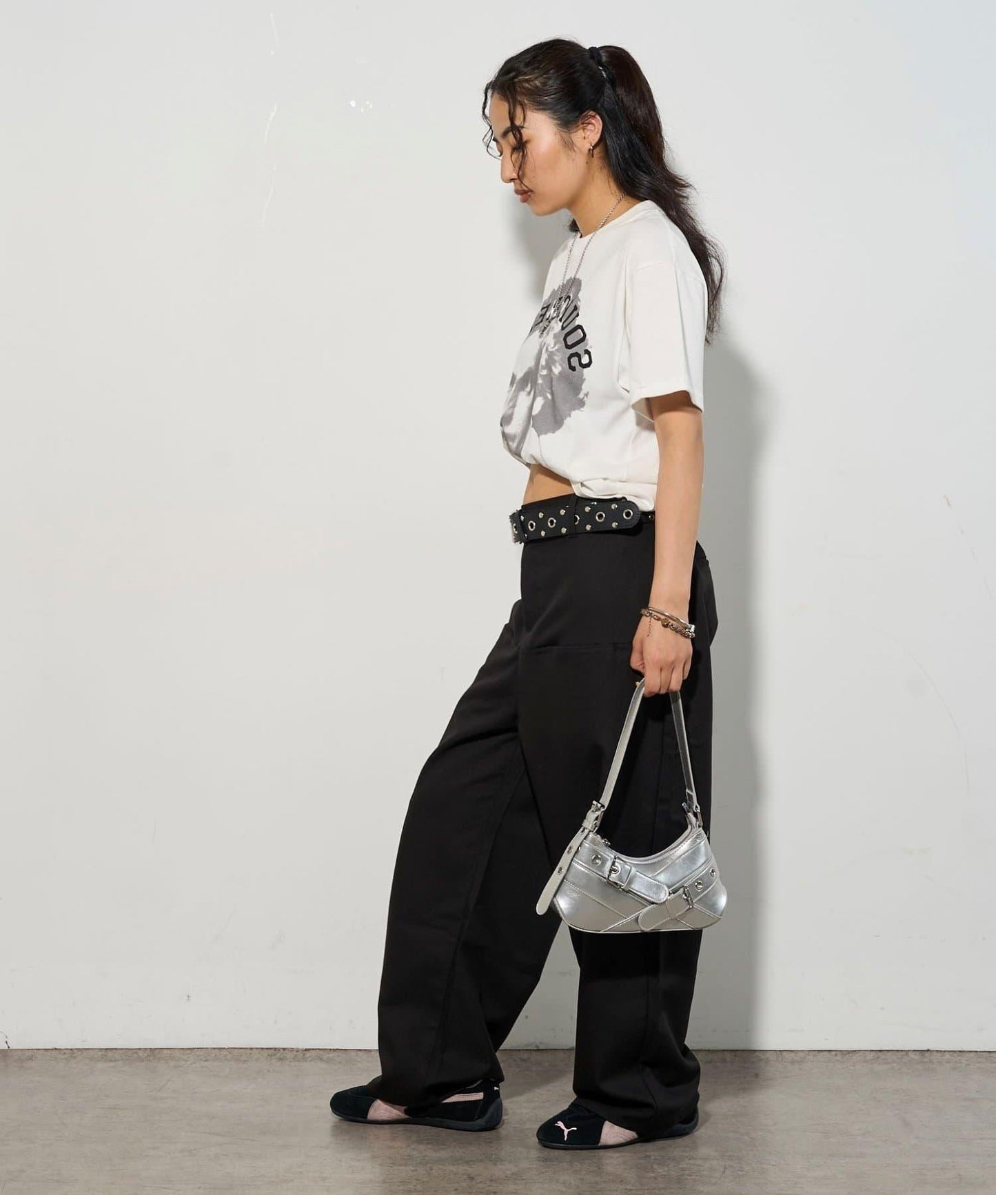 【3尺碼】斜口袋休閒褲