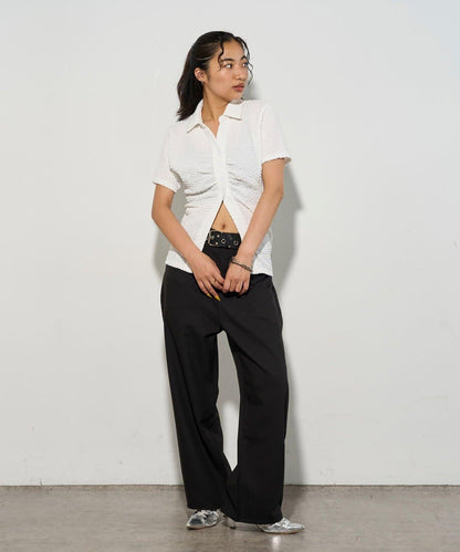 【3尺碼】斜口袋休閒褲