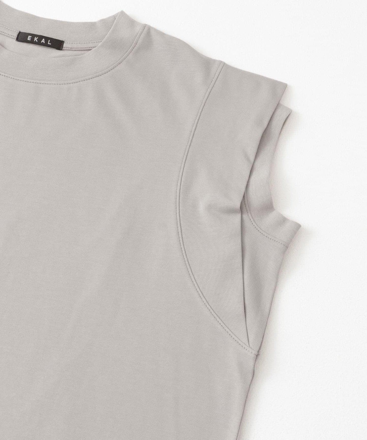 T/C珠地拼接荷葉邊T恤